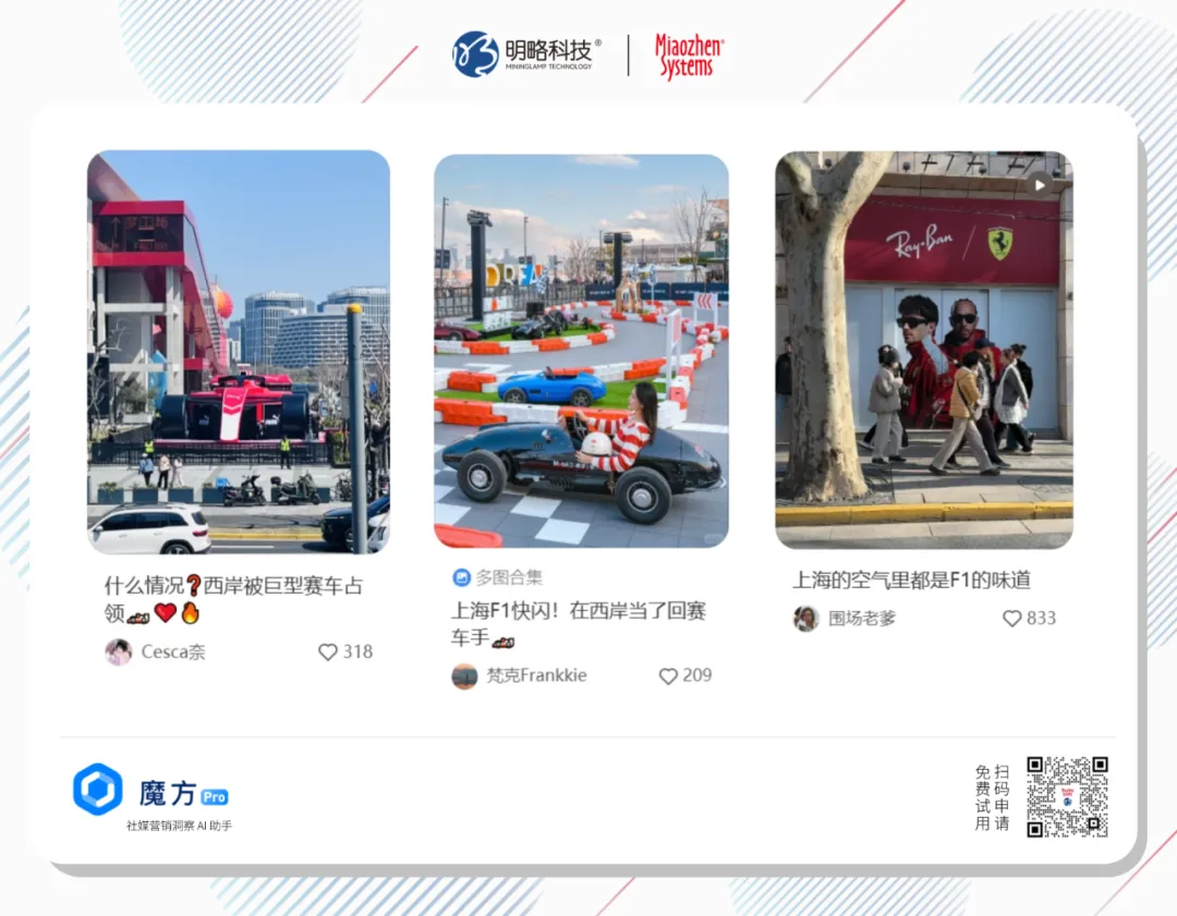 谁说快闪=摆摊？F1赛场外PUMA、壳牌喜力等品牌靠沉浸式营销让用户疯狂打call！丨insightFlow·热点