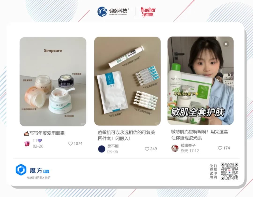 修护赛道升级，可复美、孔凤春等国货品牌发力，品牌如何用产品力“安抚”敏感肌？丨insightFlow热点