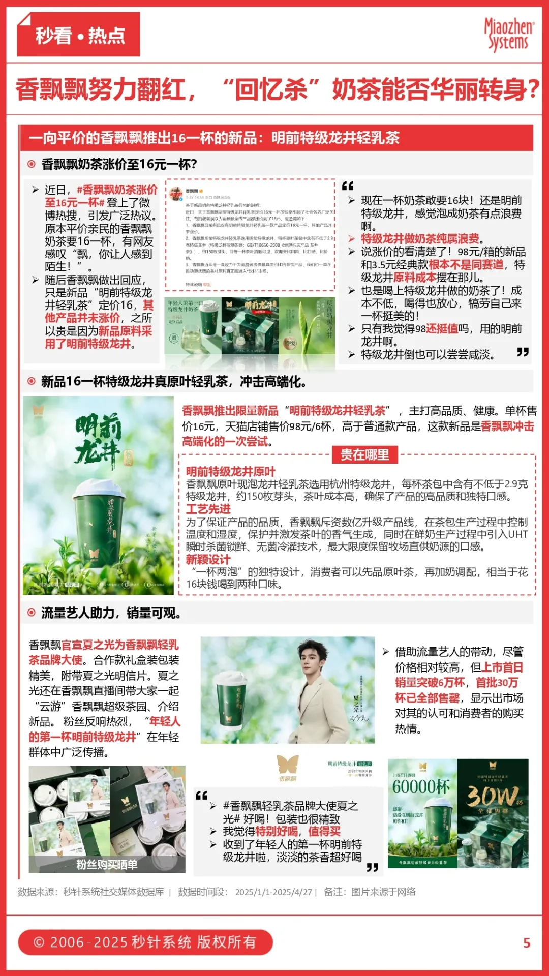 “回忆杀” 奶茶香飘飘冲击高端，从香椿到青团，时令食材如何惊艳消费者的味蕾？丨insightFlow秒看·食饮