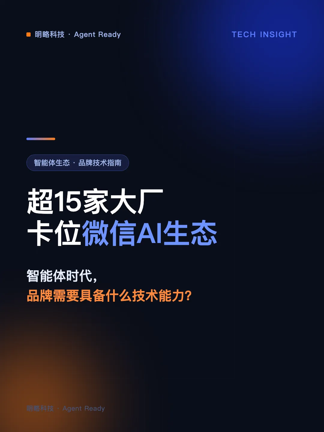 智能体时代，品牌需要具备什么技术能力？