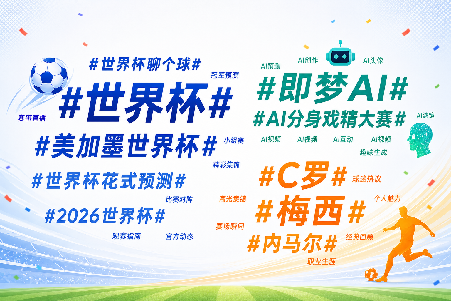 2026美加墨世界杯传播洞察:当48支球队遇上AI时代,体育IP的内容逻辑正在重写 2026美加墨世界杯传播洞察:当48支球队遇上AI时代,体育IP的内容逻辑正在重写